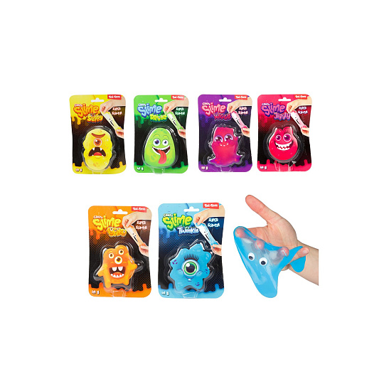 Teddies Sliz - hmota příšerka s očima 49g 6 barev