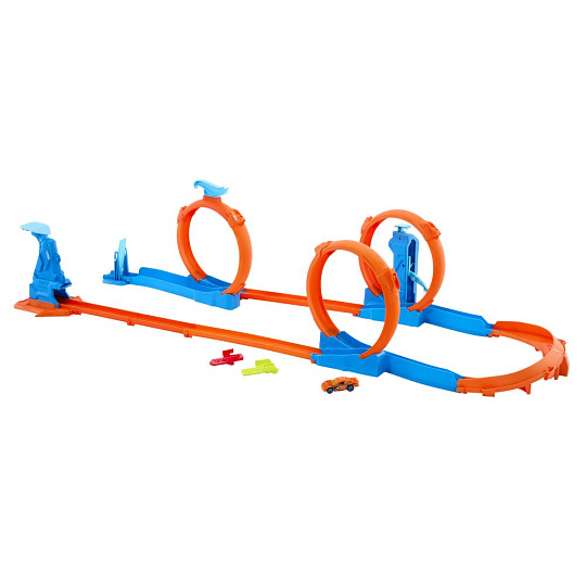 Mattel Hot WheelsTRACK CREATOR DRÁHA TROJITÁ SMYČKA