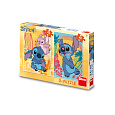 Dino ZAMILOVANÝ STITCH 24+48 Puzzle