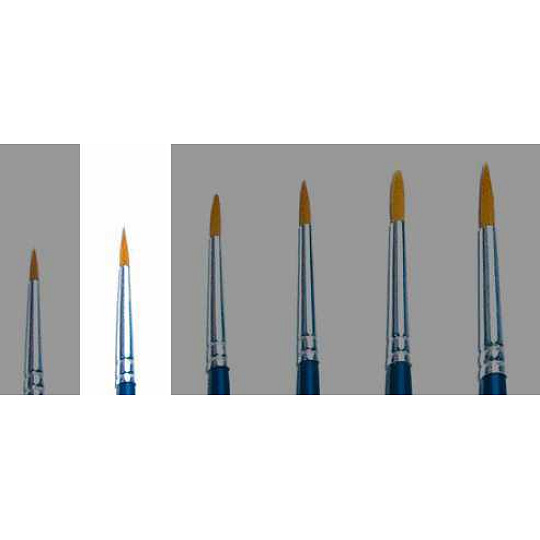 Italeri Brush Synthetic Round - SINGLE PACK 52202 - kulatý syntetický štětec (velikost 00) Italeri Brush Synthetic Round - SINGLE PACK 52202 - kulatý syntetický štětec (velikost 00)
