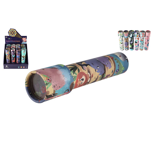 Teddies Kaleidoskop - Krasohled zvířátko 19cm mix barev Teddies Kaleidoskop - Krasohled zvířátko 19cm mix barev