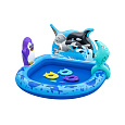 Bestway Nafukovací hrací centrum Polar Pals, 1,34m x 1,31m x73cm