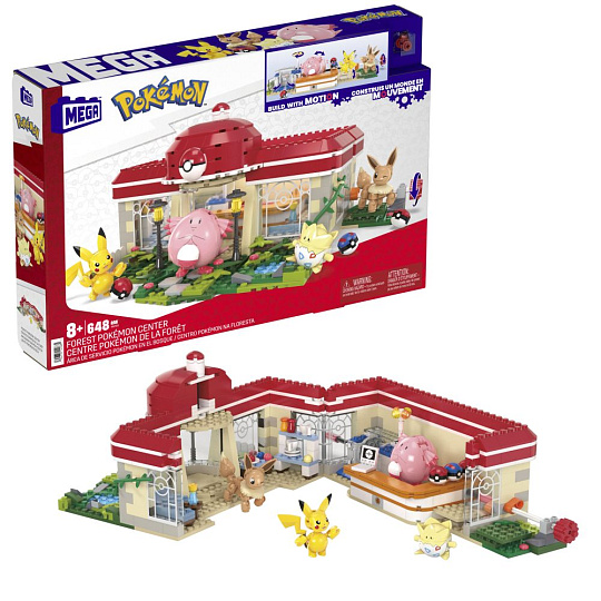 Mattel MEGA POKÉMON POHYBLIVÉ CENTRUM POKÉMONŮ