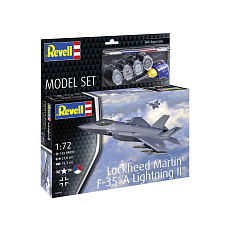 Revell ModelSet letadlo 63799 - Lockheed Martin® F-35®A Lightning II® (1:72)