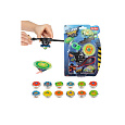 Teddies Gyroskop mechanický kov/plast 5cm na baterie se světlem mix barev