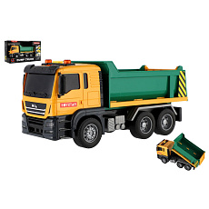 Teddies Auto nákladní plast 25cm na setrvačník na baterie se světlem se zvukem v krabici 31x19cm Teddies Auto nákladní plast 25cm na setrvačník na baterie se světlem se zvukem v krabici 31x19cm