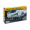 Italeri Model Kit návěs 3911 - CLASSIC TANK TRAILER "We are family" (1:24)