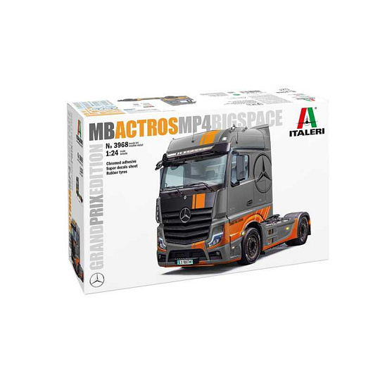 Italeri Model Kit truck 3968 - Mercedes-Benz Actros MP4 Space Grand Prix Edition (1:24) Italeri Model Kit truck 3968 - Mercedes-Benz Actros MP4 Space Grand Prix Edition (1:24)