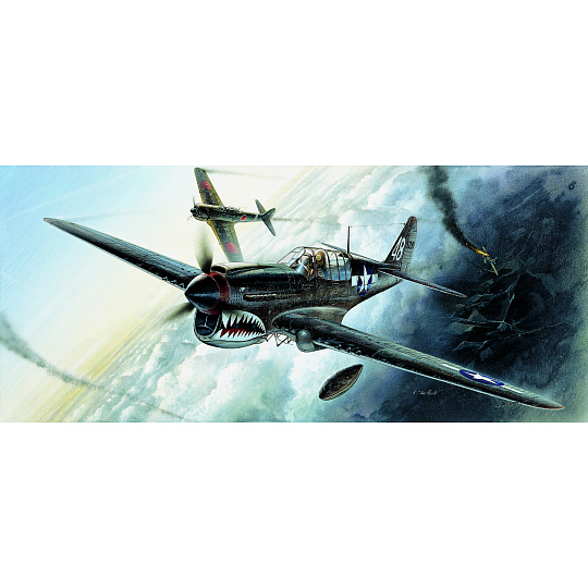 Academy Model Kit letadlo 12465 - P-40M/N (1:72)