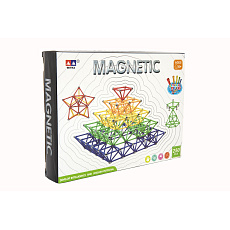 Teddies Magnetická stavebnice 250 ks plast/kov v krabici 31x23x5cm Teddies Magnetická stavebnice 250 ks plast/kov v krabici 31x23x5cm