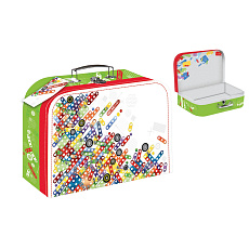 Teddies Kufřík/Kufr školní papírový Segments 35x23x10cm ve fólii