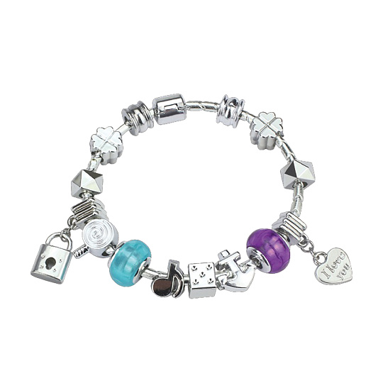 Rappa Dívčí náramek s přívěsky