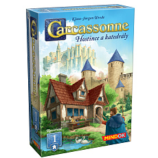 Mindok Carcassonne rozšíření 1: Hostince a katedrály Mindok Carcassonne rozšíření 1: Hostince a katedrály