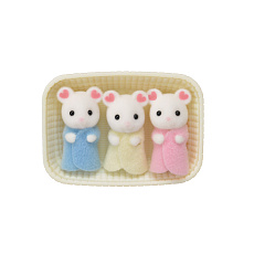 Sylvanian Families 5337 Baby Marshmallow myšky trojčata Sylvanian Families 5337 Baby Marshmallow myšky trojčata