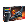 Revell Plastic ModelKit letadlo 03899 - Lockheed Martin F-117A Nighthawk Stealth Fighter (1:72)