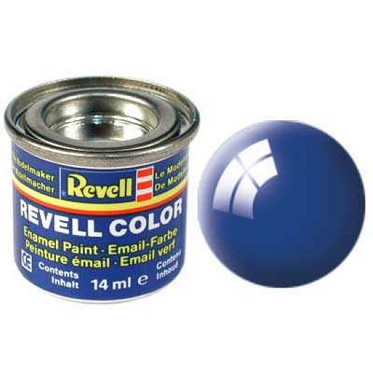 Revell barva emailová - 32152: lesklá modrá (blue gloss) Revell barva emailová - 32152: lesklá modrá (blue gloss)