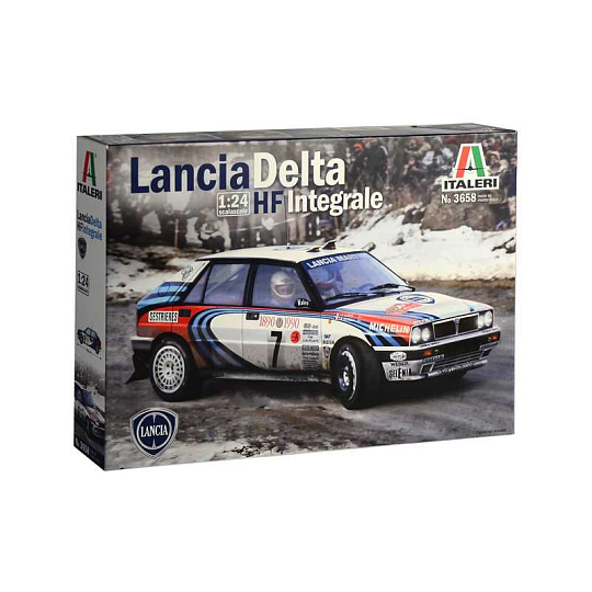 Italeri Model Kit auto 3658 - Lancia Delta HF Integrale (1:24)