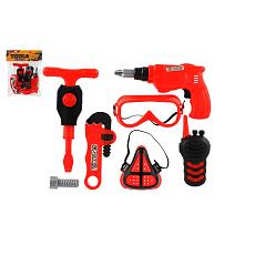 Sada nářadí plast v sáčku 16x23cm