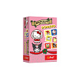 Domino papírové Hello Kitty 28 kartiček společenská hra v krabici 10x15x4cm