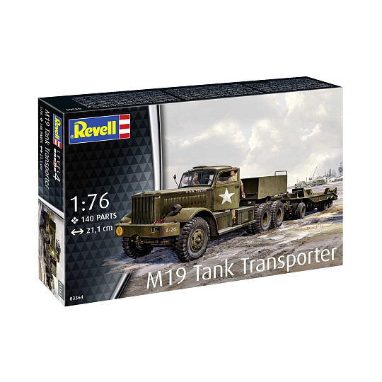 Revell Plastic ModelKit military 03364 - M19 Tank Transporter (1:72)