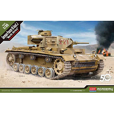 Academy Model Kit tank 13531 - German Panzer III Ausf.J "North Africa" (1:35)