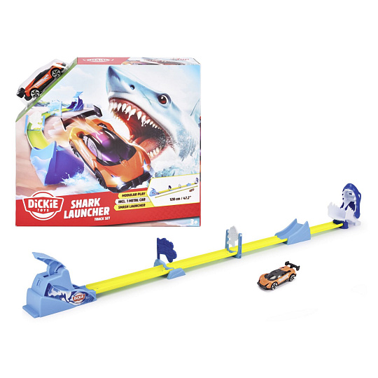 Dickie Autodráha Shark Launcher 120 cm Dickie Autodráha Shark Launcher 120 cm