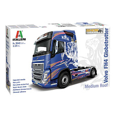 Italeri Model Kit truck 3942 - VOLVO FH4 Globetrotter Medium Roof (1:24)