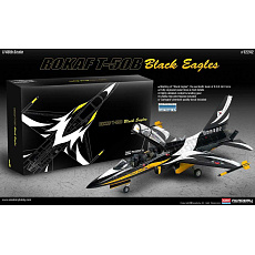 Academy Model Kit letadlo 12242 - ROKAF T-50B "BLACK EAGLES" (1:48)