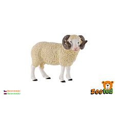 ZOOted Ovce domácí beran zooted plast 9cm 