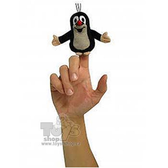 Moravská Ústředna Krtek maňásek prstový 8cm na kartě od 0 měsíců Moravská Ústředna Krtek maňásek prstový 8cm na kartě od 0 měsíců