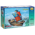Zvezda Model Kit loď 9038 - English Medieval Ship Thomas (1:72)