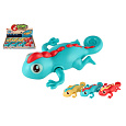 Teddies Chameleon na natažení do vody plast 14cm 3 barvy