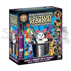 Sparkys Škola kouzel - Kouzelný klobouk 125 triků + Dárek v hodnotě 250Kč