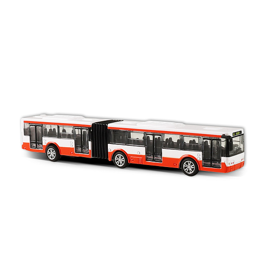 Rappa Kovový autobus červený 18 cm