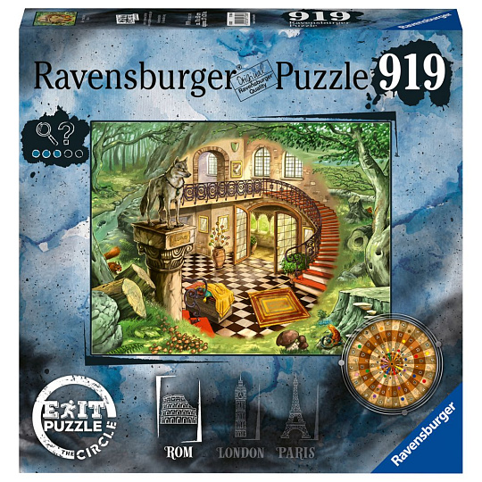 Ravensburger EXIT Puzzle - The Circle: V Římě 920 dílků Ravensburger EXIT Puzzle - The Circle: V Římě 920 dílků