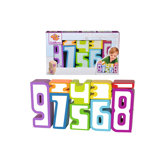 Eichhorn Simba Dřevěné číslice