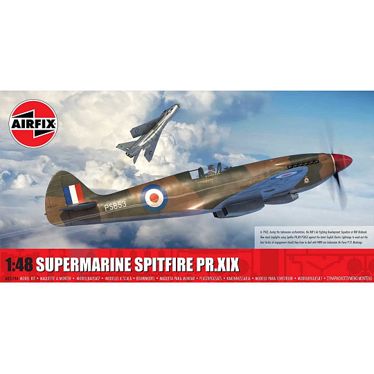 Airfix Classic Kit letadlo A05119A - Supermarine Spitfire PR.XIX (1:48)