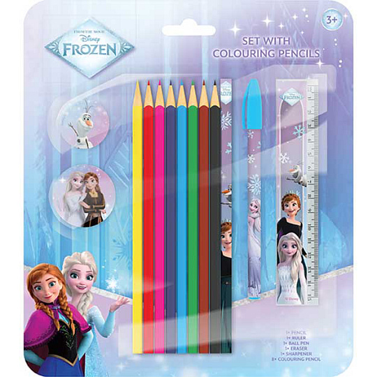Jiri Models Set s pastelkami FROZEN - Ledové království Jiri Models Set s pastelkami FROZEN - Ledové království