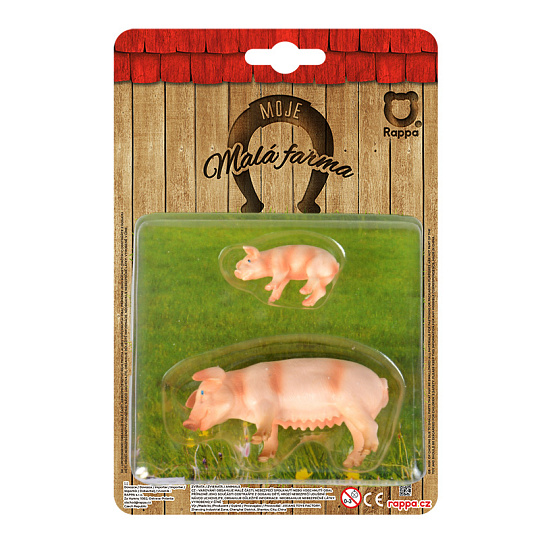 Rappa Zvířata na farmě 2 v 1 - prasata