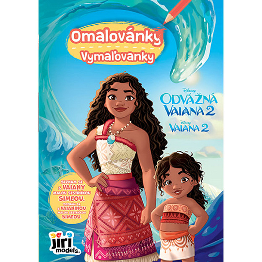 Jiri Models Omalovánka A5 Vaiana 2