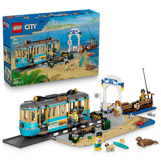 LEGO City 60506 Historická plážová tramvaj LEGO City 60506 Historická plážová tramvaj