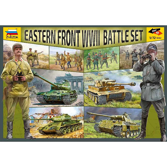 Zvezda Battle Set 5203 - Eastern Front WWII (1:72) Zvezda Battle Set 5203 - Eastern Front WWII (1:72)