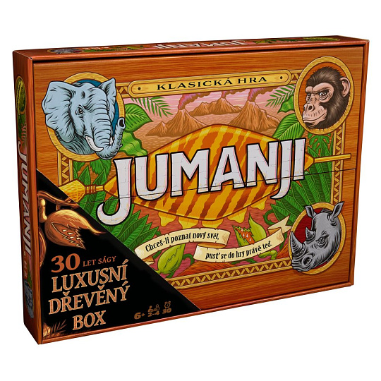Spin Master SMG JUMANJI DŘEVĚNÁ EDICE CZ