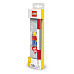 Smartlife LEGO Gelové pero s minifigurkou, červené - 1 ks