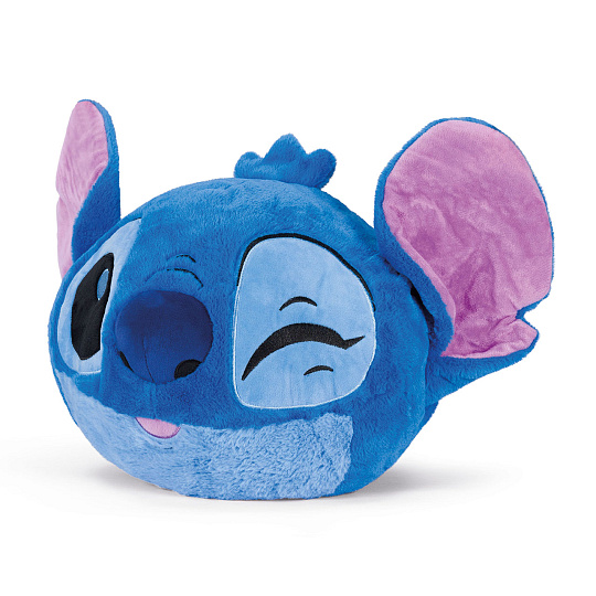 Rappa Cozy Noxxiez HW776 Stitch - hřejivý plyšový polštář 3 v 1