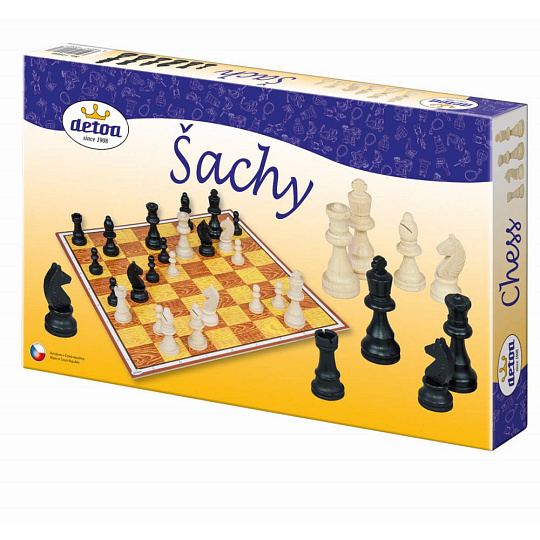Detoa dřevěné šachy STEUTON