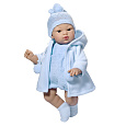 Rappa Realistická panenka/miminko chlapeček Koke 36 cm