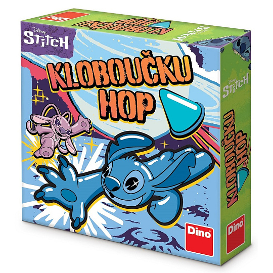 Dino KLOBOUČKU HOP – STITCH Dětská hra