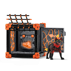 Schleich 42674 Aréna BattleCave lávové hyeny