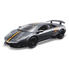 Bburago - Auta HOBBY, Murciélago LP 670-4 SV, šedá metalíza, 1:32